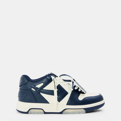 Out of Office Classic Trainers in navy and white with lace-up straps and accents