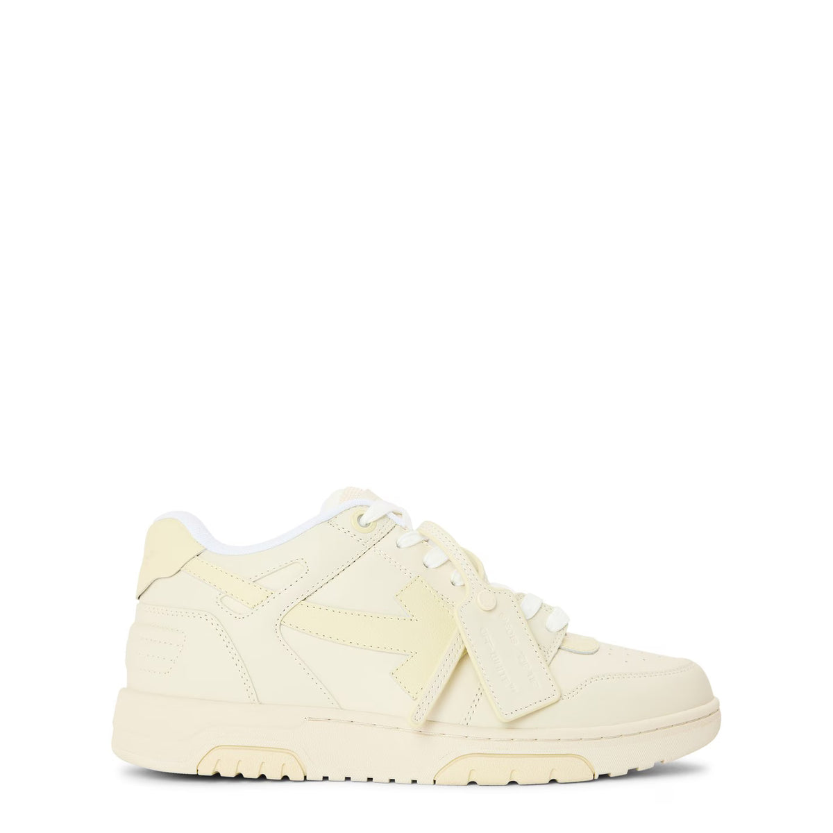 Out of Office Classic Trainers in cream/ivory with lace-up and thick sole
