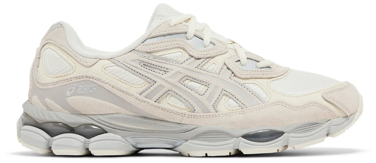 White lace-up low-top sneakers with stripe detailing and cushioned midsole