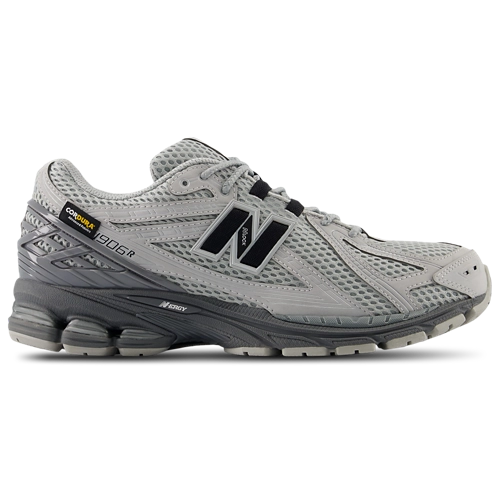 NB 1906R grey lace-up sneaker with chunky cushioning sole and side branding