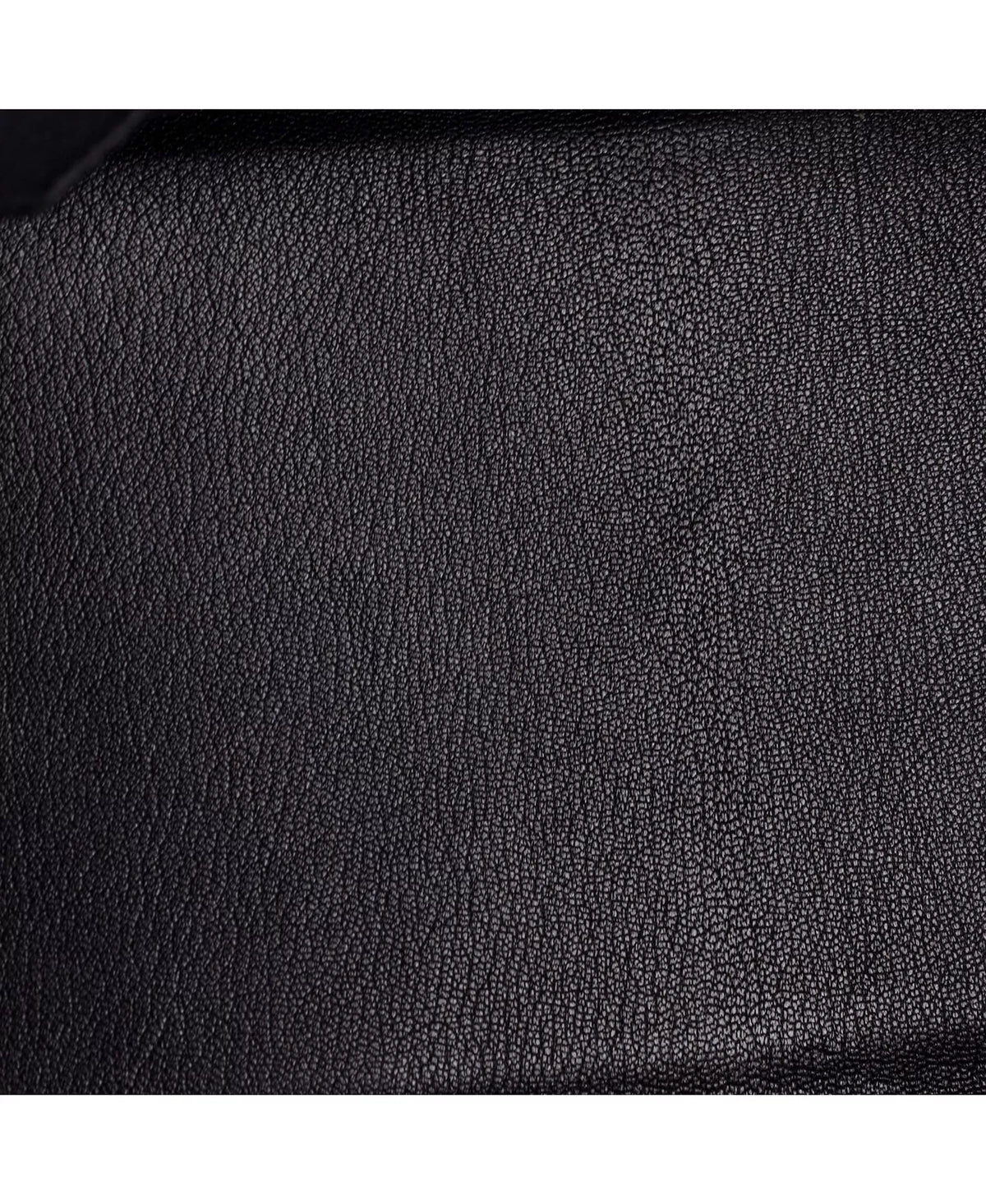 Birkin handbag leather grain close-up, dark pebbled texture