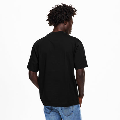 Männers T‑Shirt FF Pop schwarz, Rückansicht