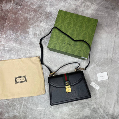 Gucci Ophidia Style Shoulder Bag – Black