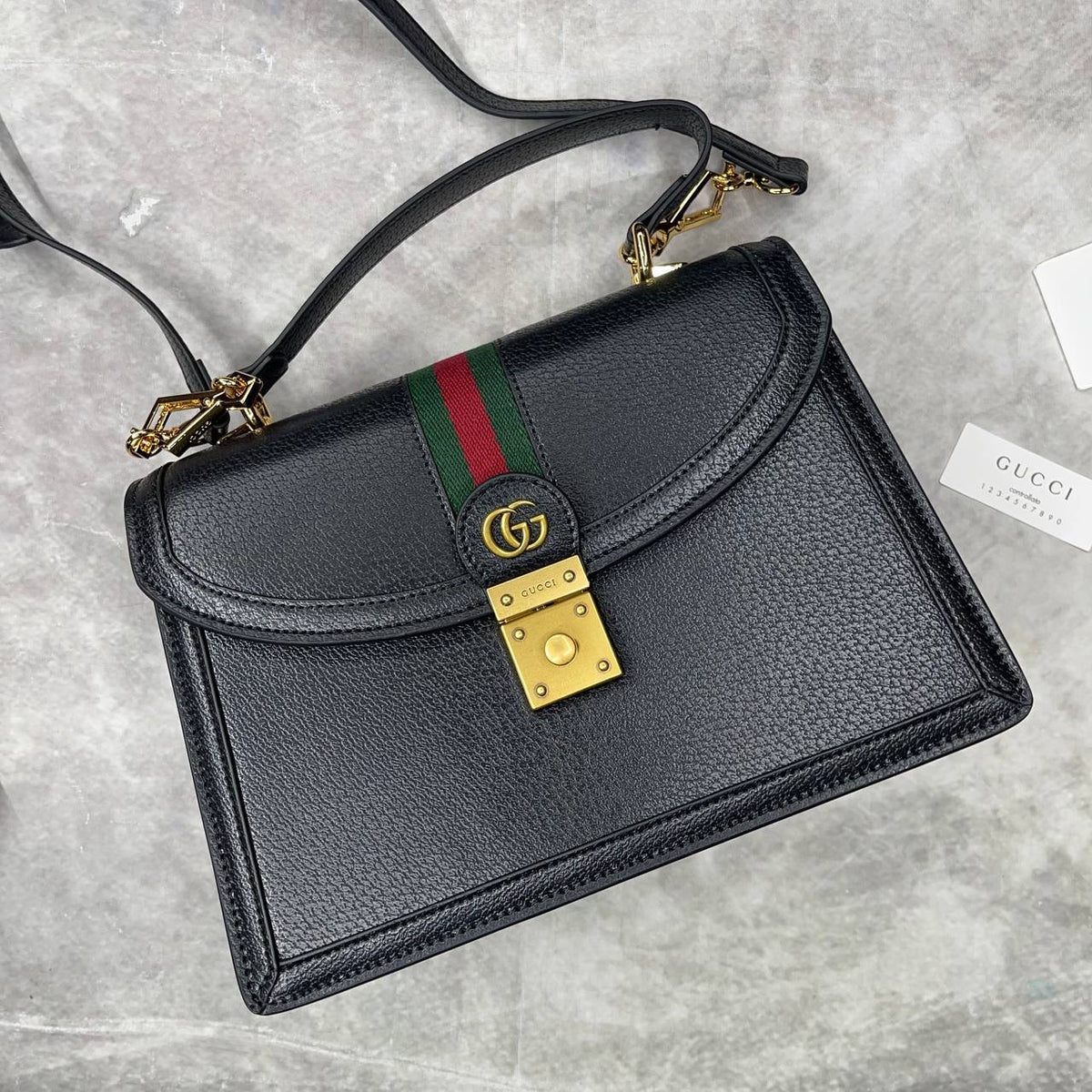 Gucci Ophidia Style Shoulder Bag – Black