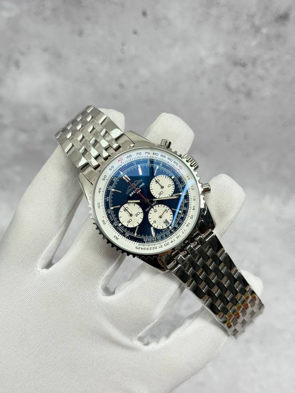 Breitling Navitimer Chronograph – Blue Dial Adjustable