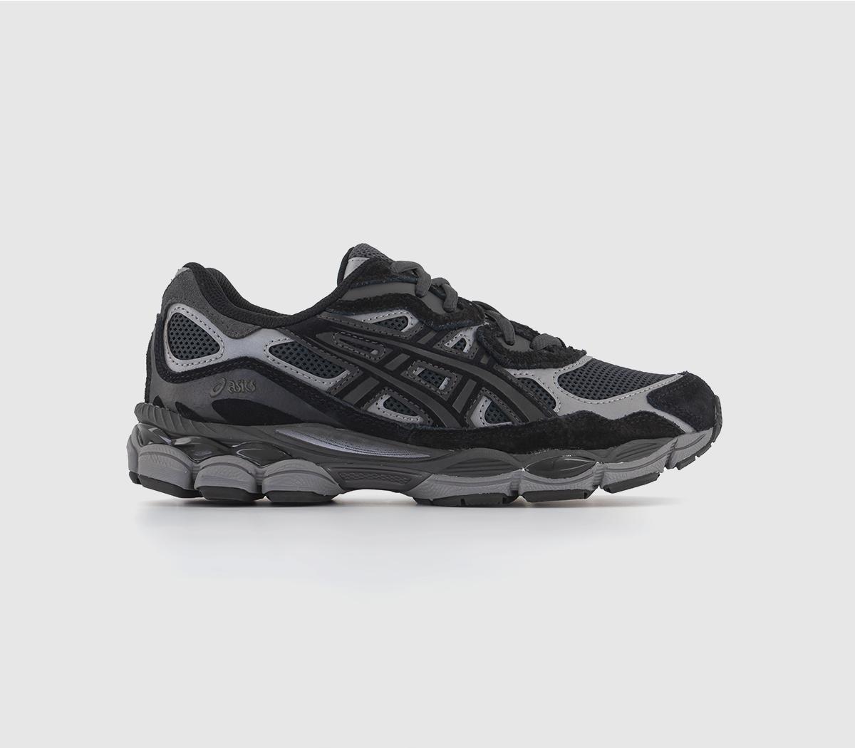 Gel-Nyc Sneaker Graphite Grey/Black, Seitenansicht mit dicker Profilsohle