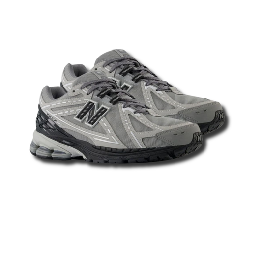 New Balance 1906R running shoes in castlerock gray with black accents