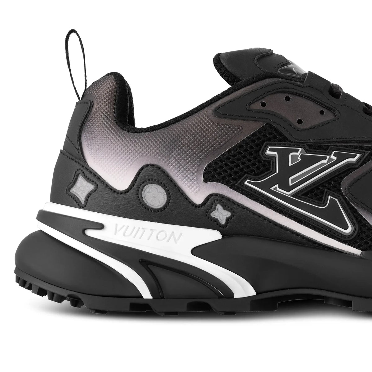 LVE Runner Tatic Trainer, schwarz/weiß Sneaker mit Logo-Design und Schnürung