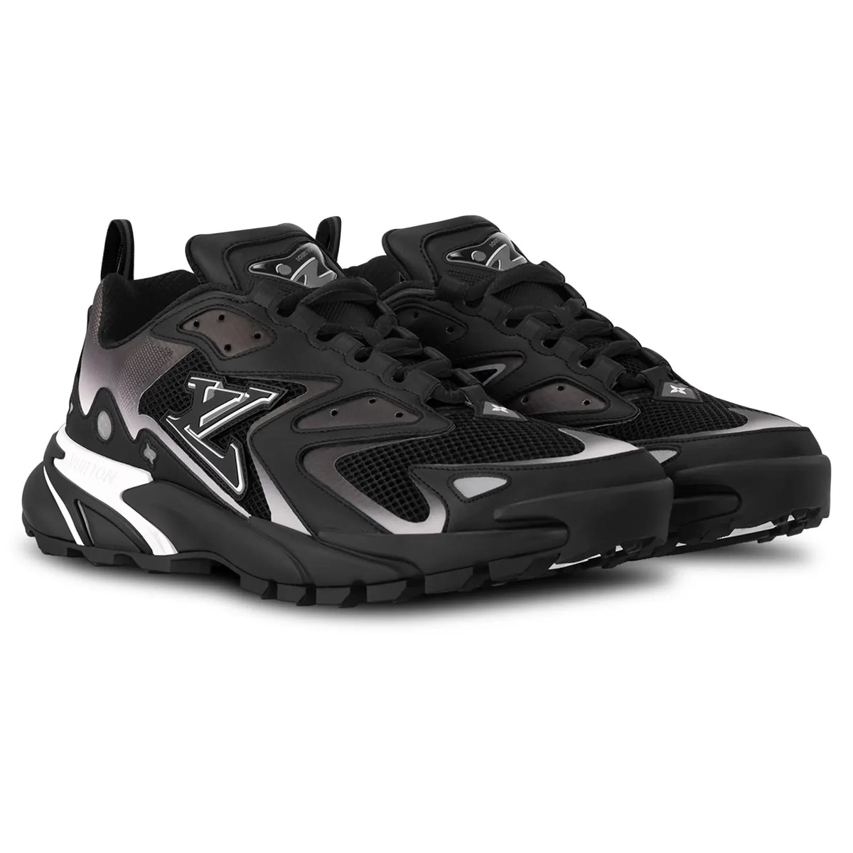 LVE Runner Tatic Trainer, schwarz Sneaker mit auffälligem Seitenlogo