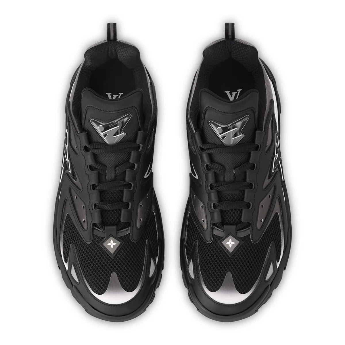 LVE Runner Tatic Trainer, Paaransicht: schwarze Sneaker mit Schnürung