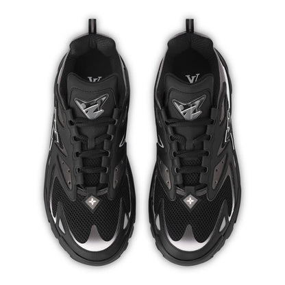 LVE Runner Tatic Trainer, Paaransicht: schwarze Sneaker mit Schnürung