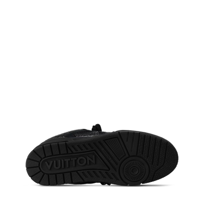 LV Skate Sneaker Außensohle mit grobem Profil und rundem Detail in der Mitte