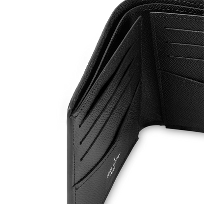 Eclipse slender wallet interior view with card slots and inner compartments