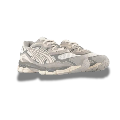 ASICS Gel-NYC Sneaker „Oyster Grey“ mit Schnürung und gepolsterter Laufsohle